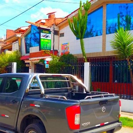Casa Blanca Hospedaje Huamancaca Eksteriør billede