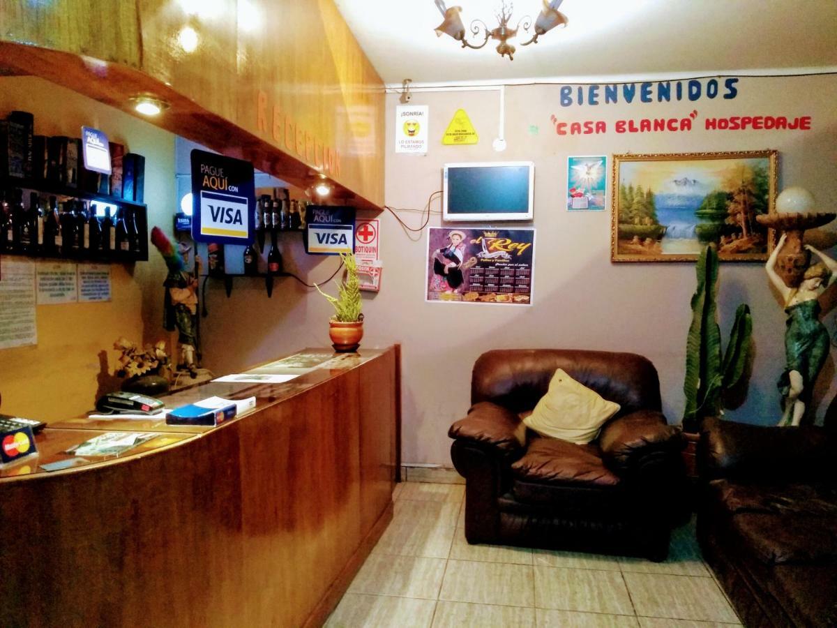 Casa Blanca Hospedaje Huamancaca Eksteriør billede