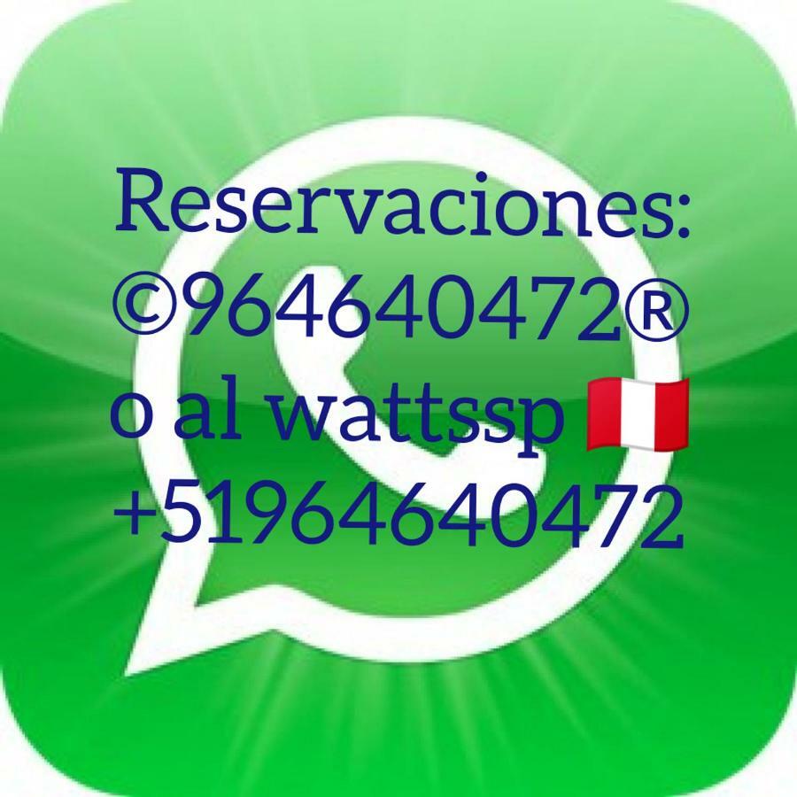 Casa Blanca Hospedaje Huamancaca Eksteriør billede