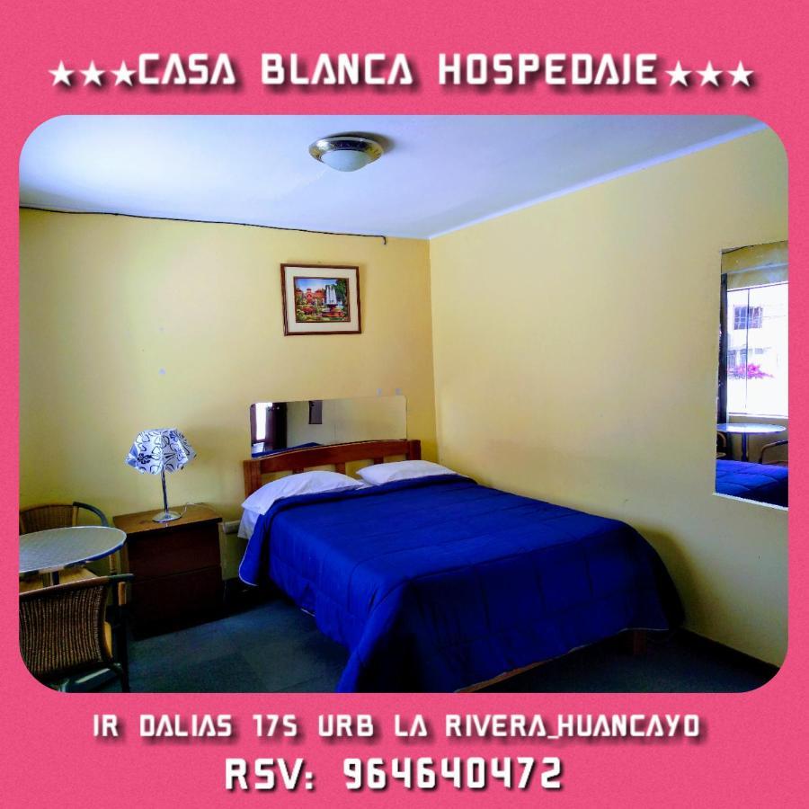 Casa Blanca Hospedaje Huamancaca Eksteriør billede
